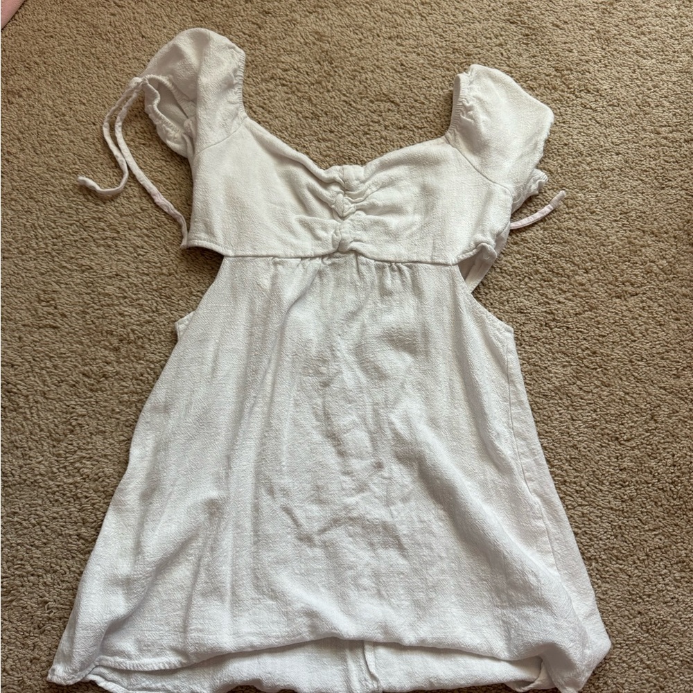 Altar’d state white mini dress